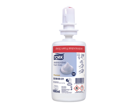 JABÓN EN ESPUMA ANTIBACTERIAL PARA MANOS REPUESTO POR 1.000 ML