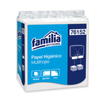 PAPEL HIGIÉNICO MULTIHOJAS BLANCO DOBLE HOJA